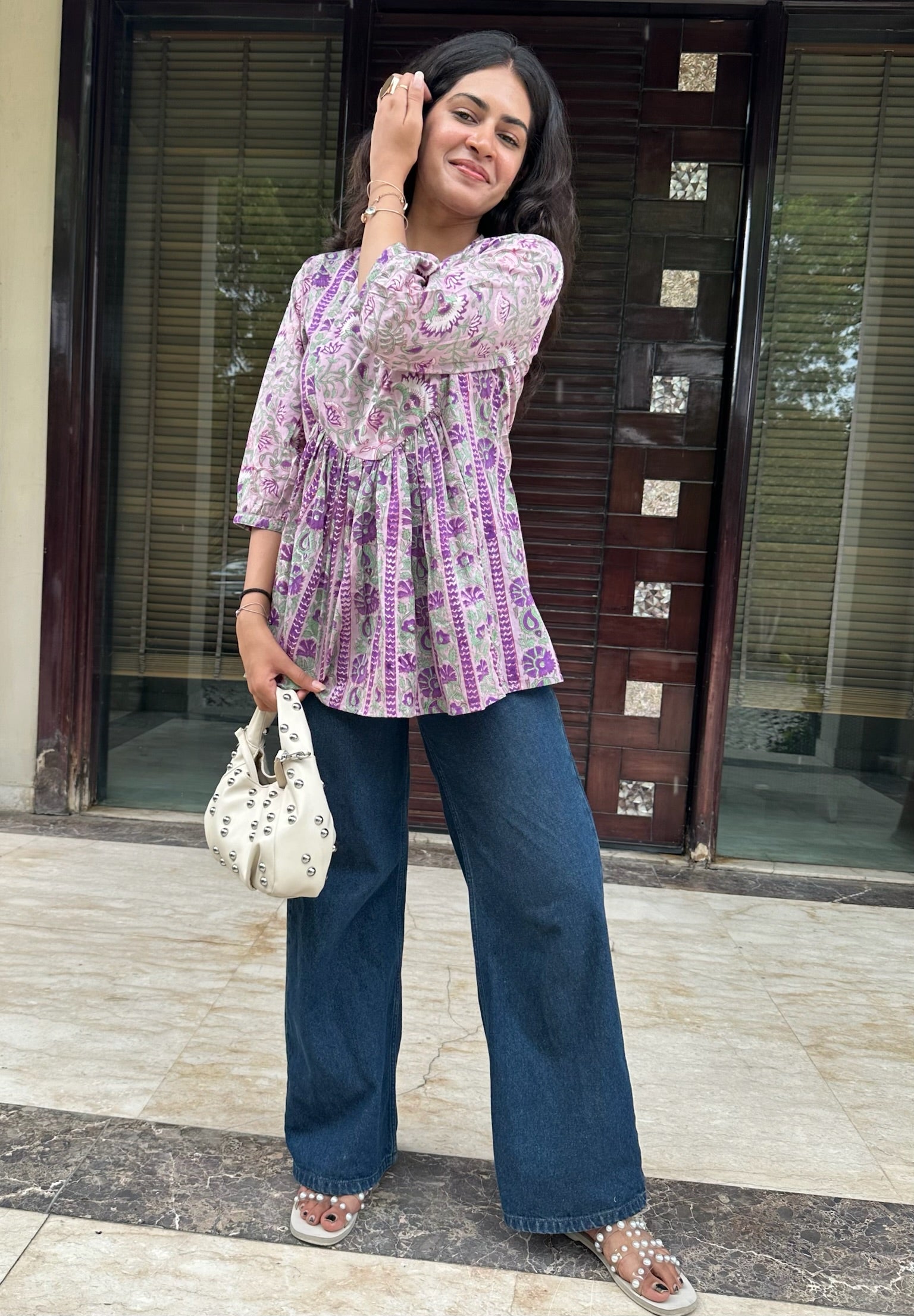 Wildflower Gather Short Kurti