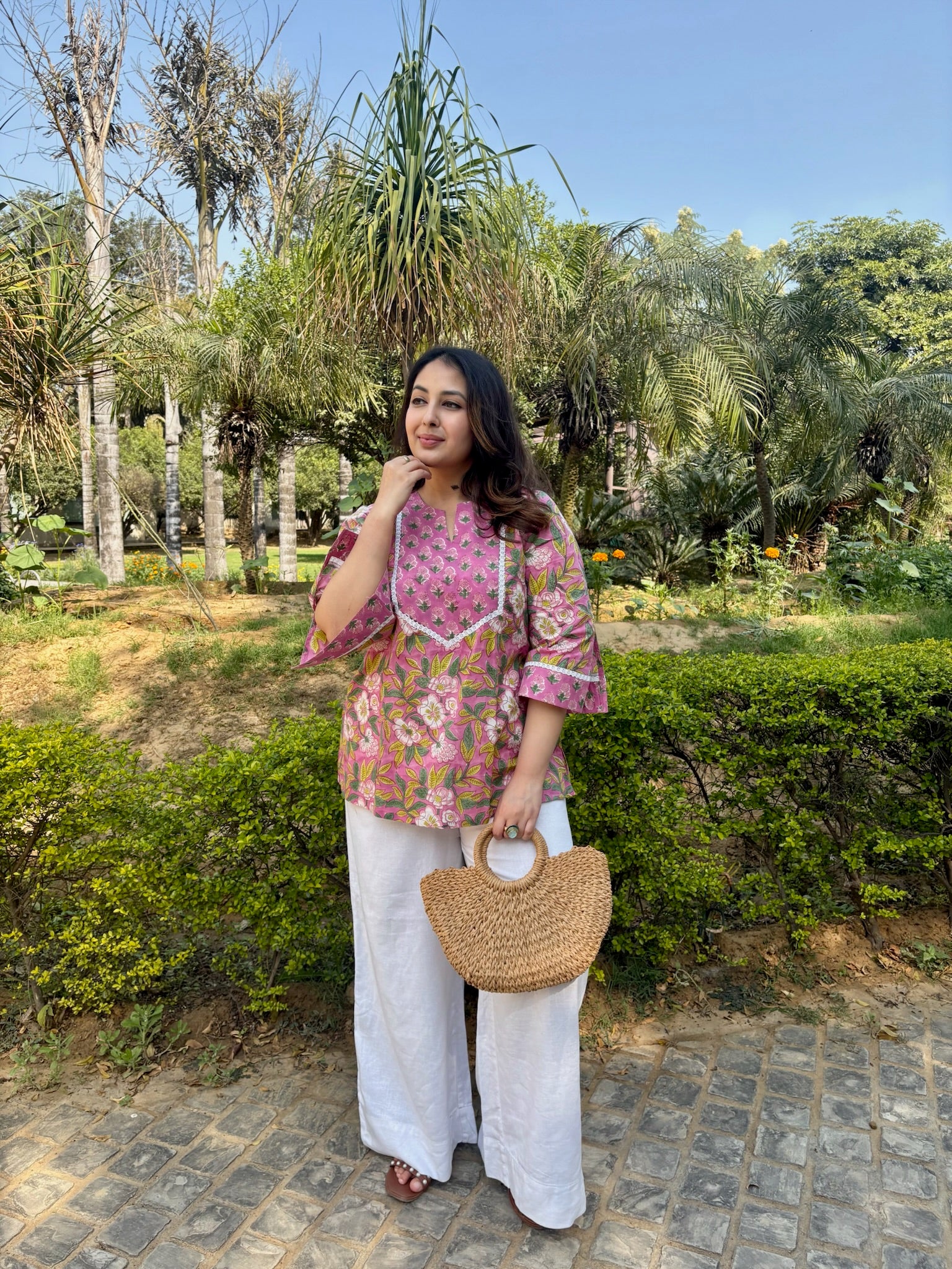 Jaipur Yoke Short Kurti