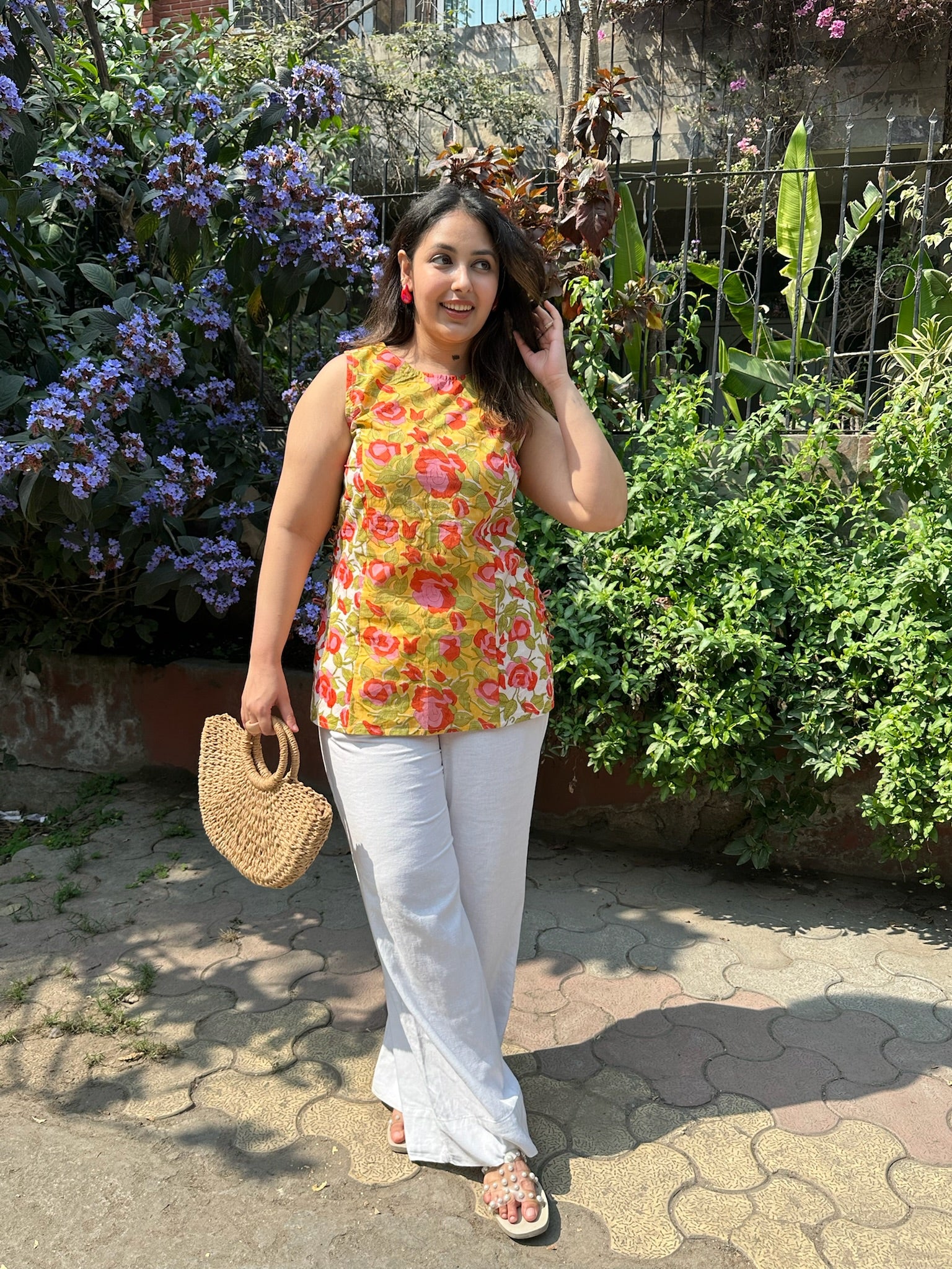 Himalayan Halter Short Kurti