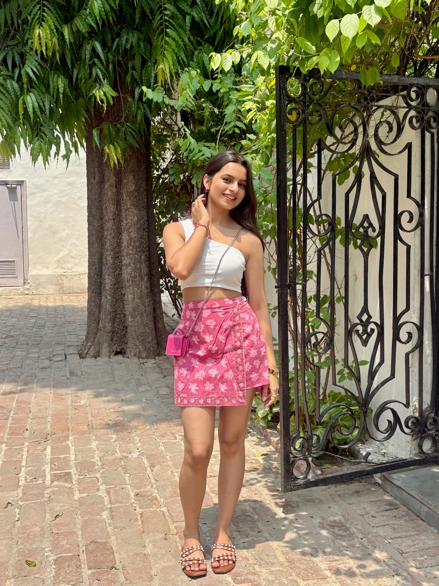 Merry Pink Skort