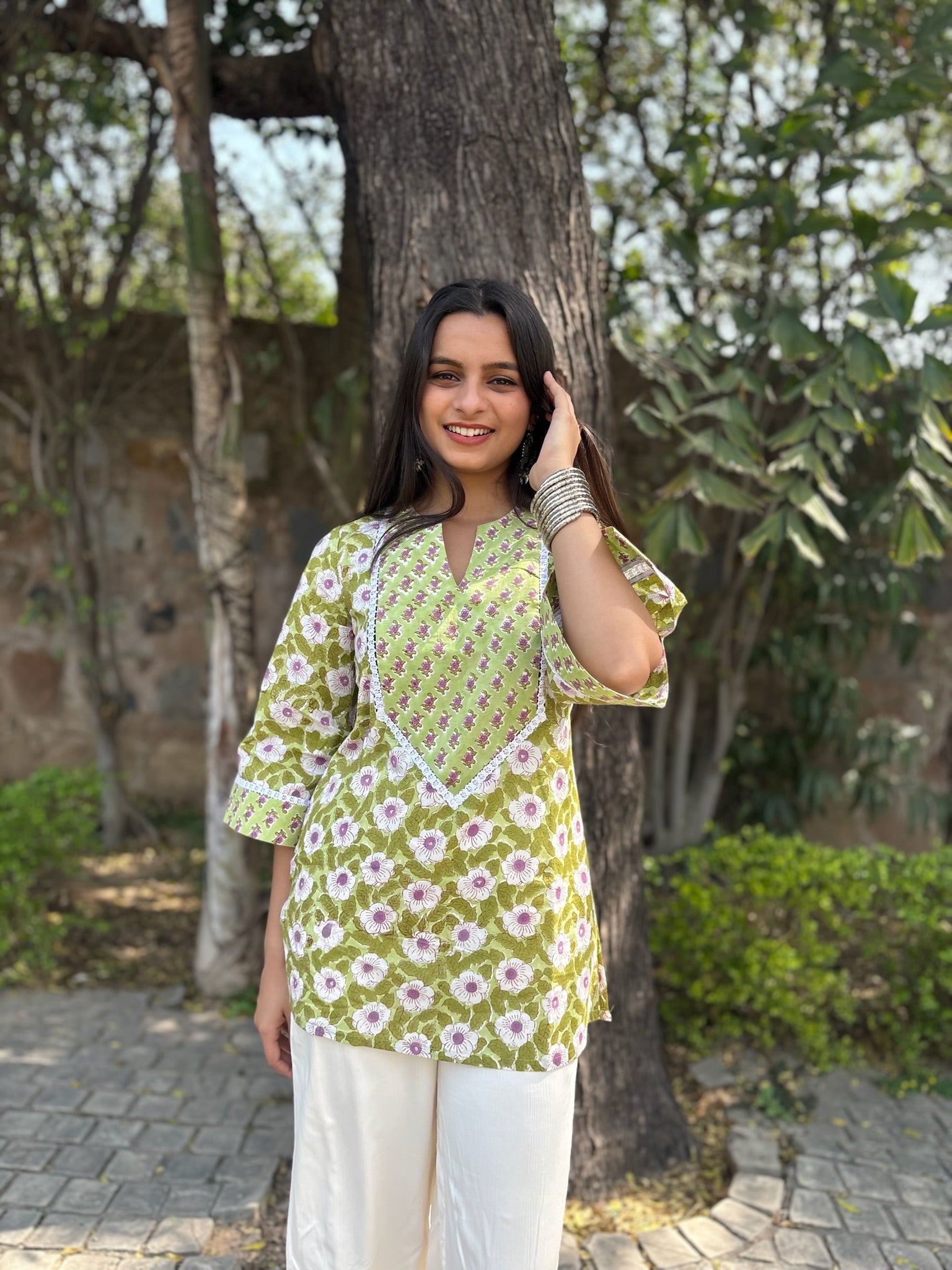 Sikkim Yoke Short Kurti