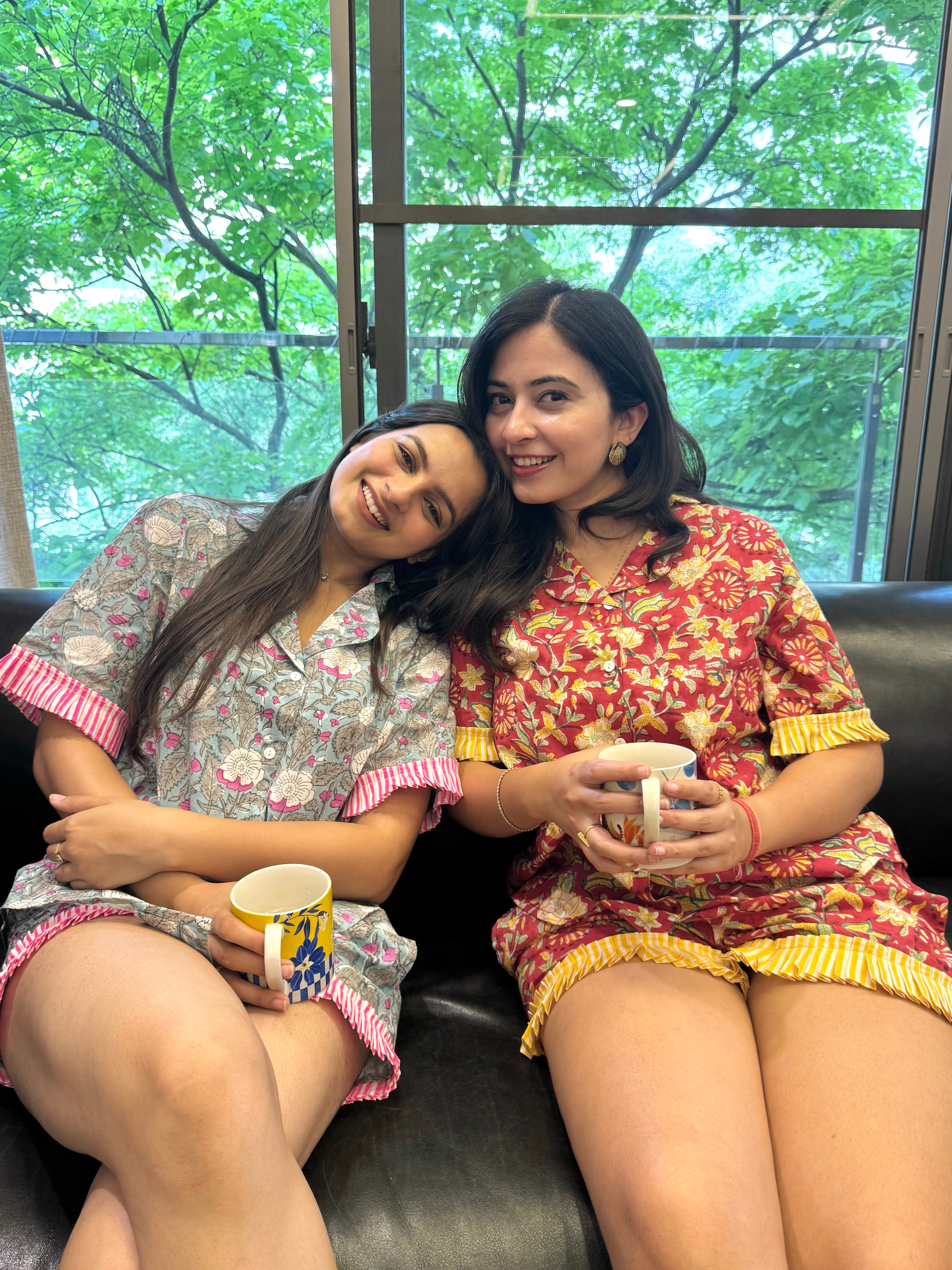 Gulnaar Resort Wear Shorts Set