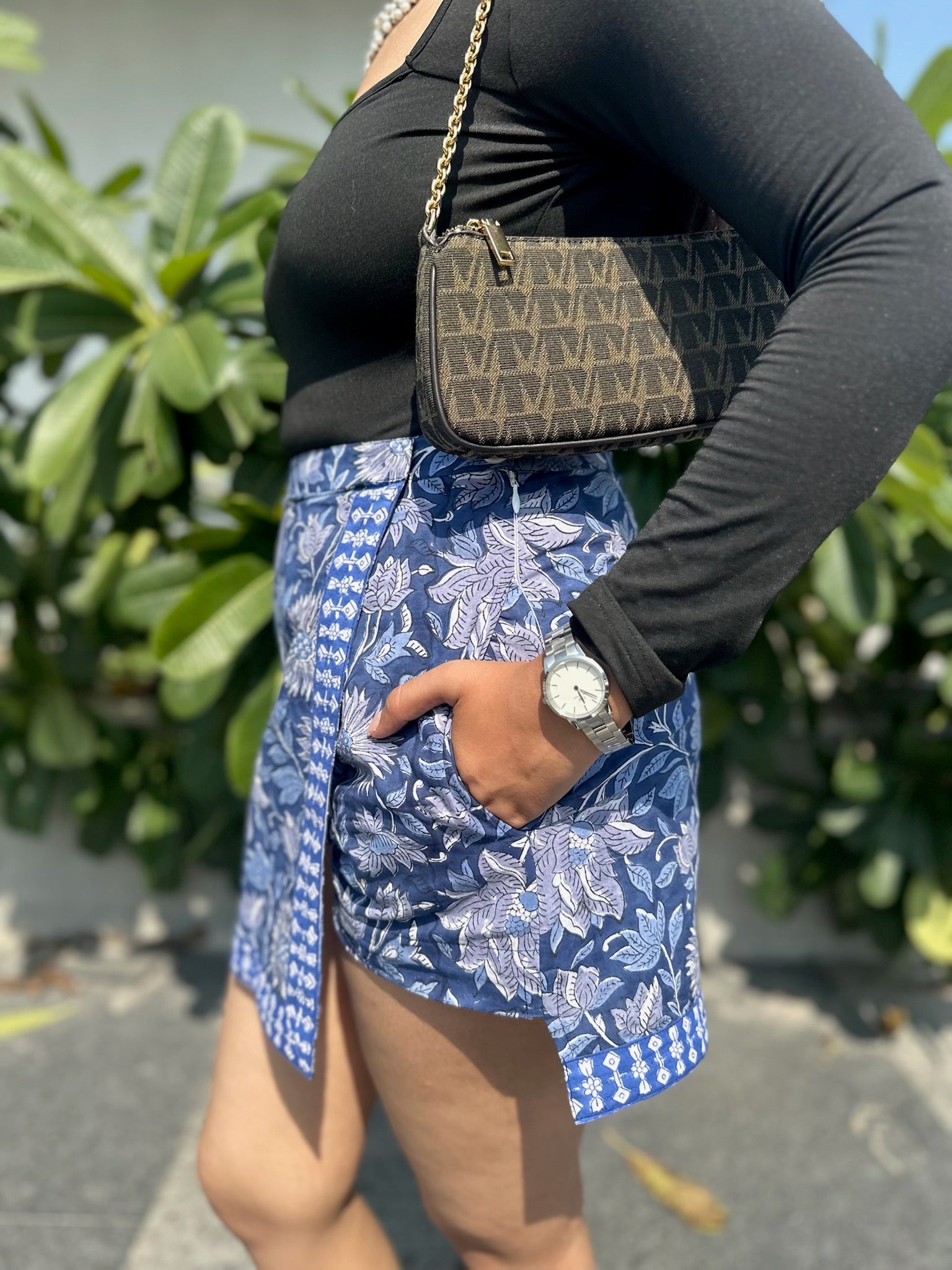 Nilgiri Blue Skort