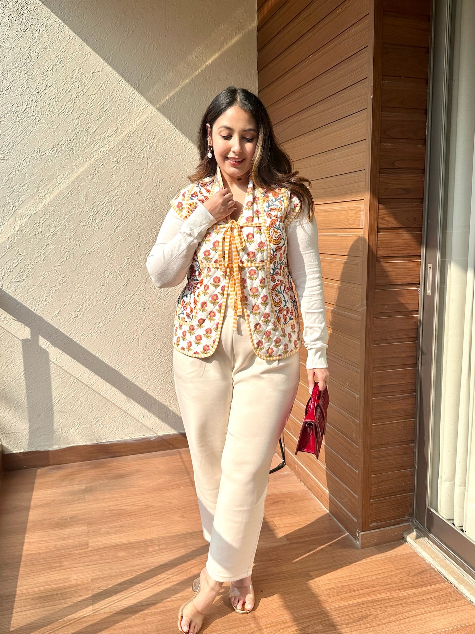 Confetti Mix Quilted Dual Jacket