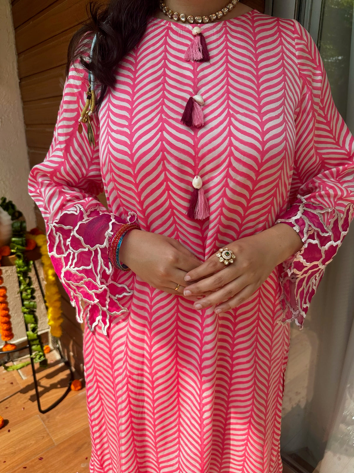 Pankhuri Modal Embroidery Set