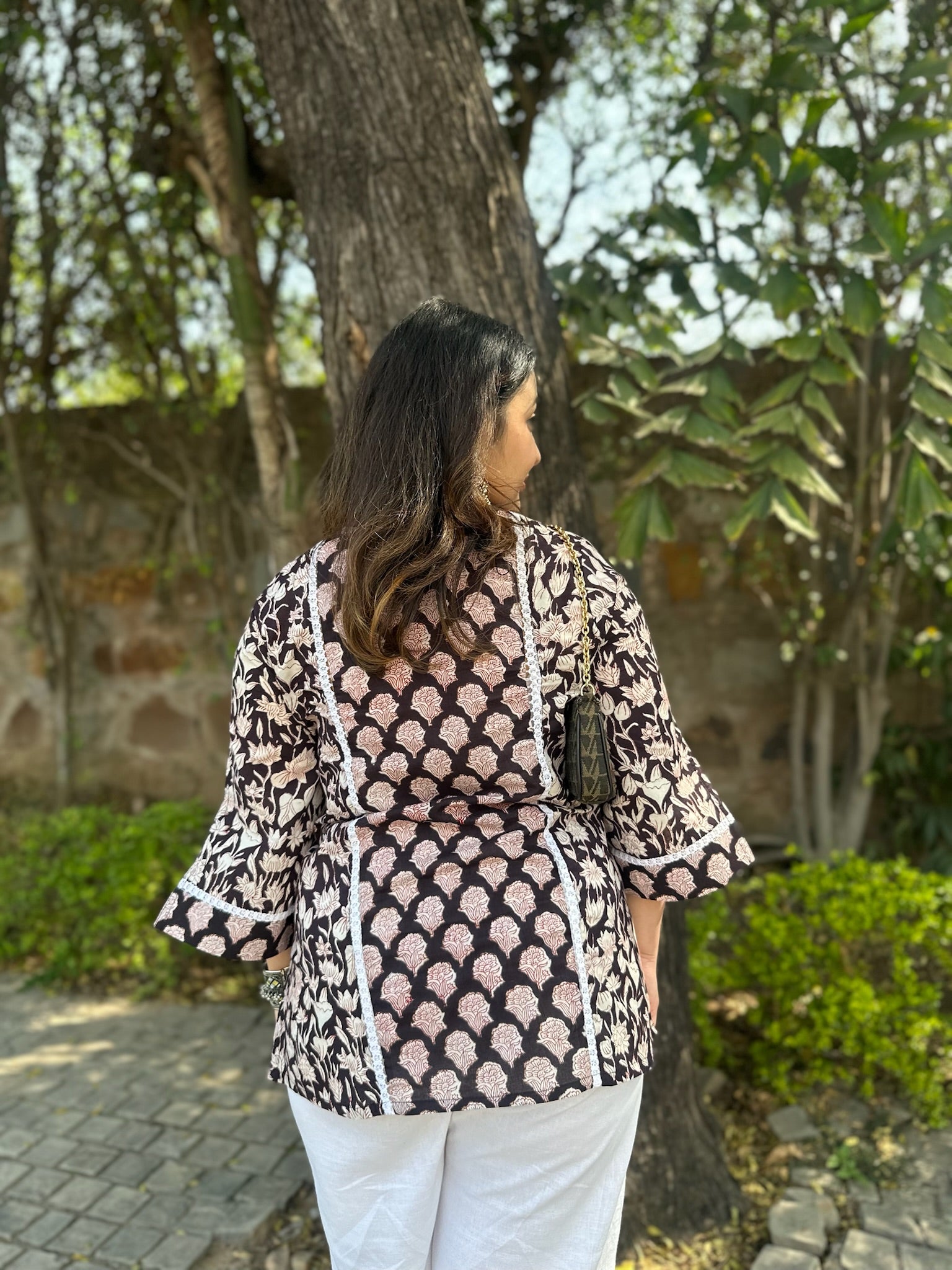 Andhra Yoke Short Kurti