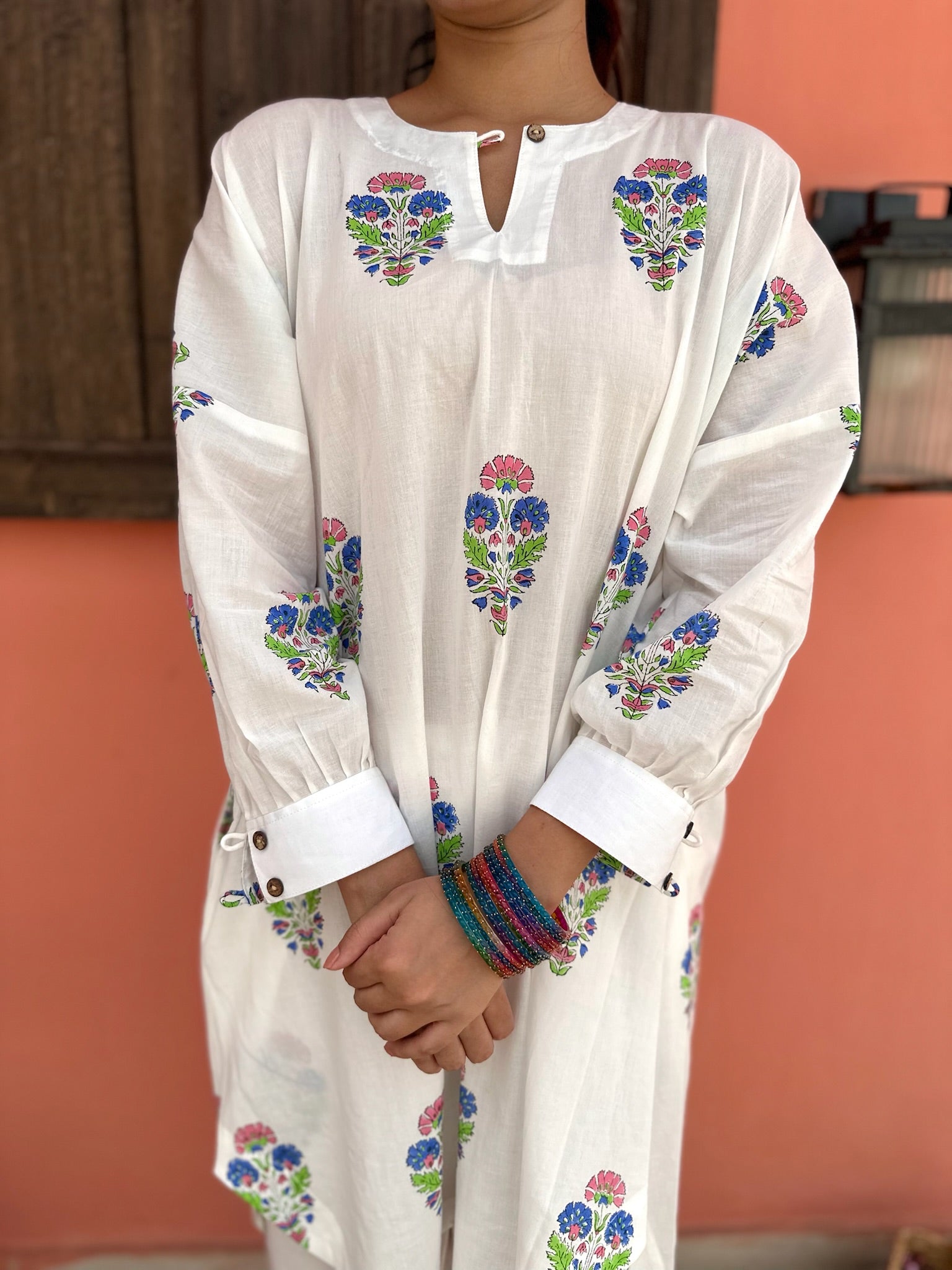 Boxy Hydrangea Co-Ord Set