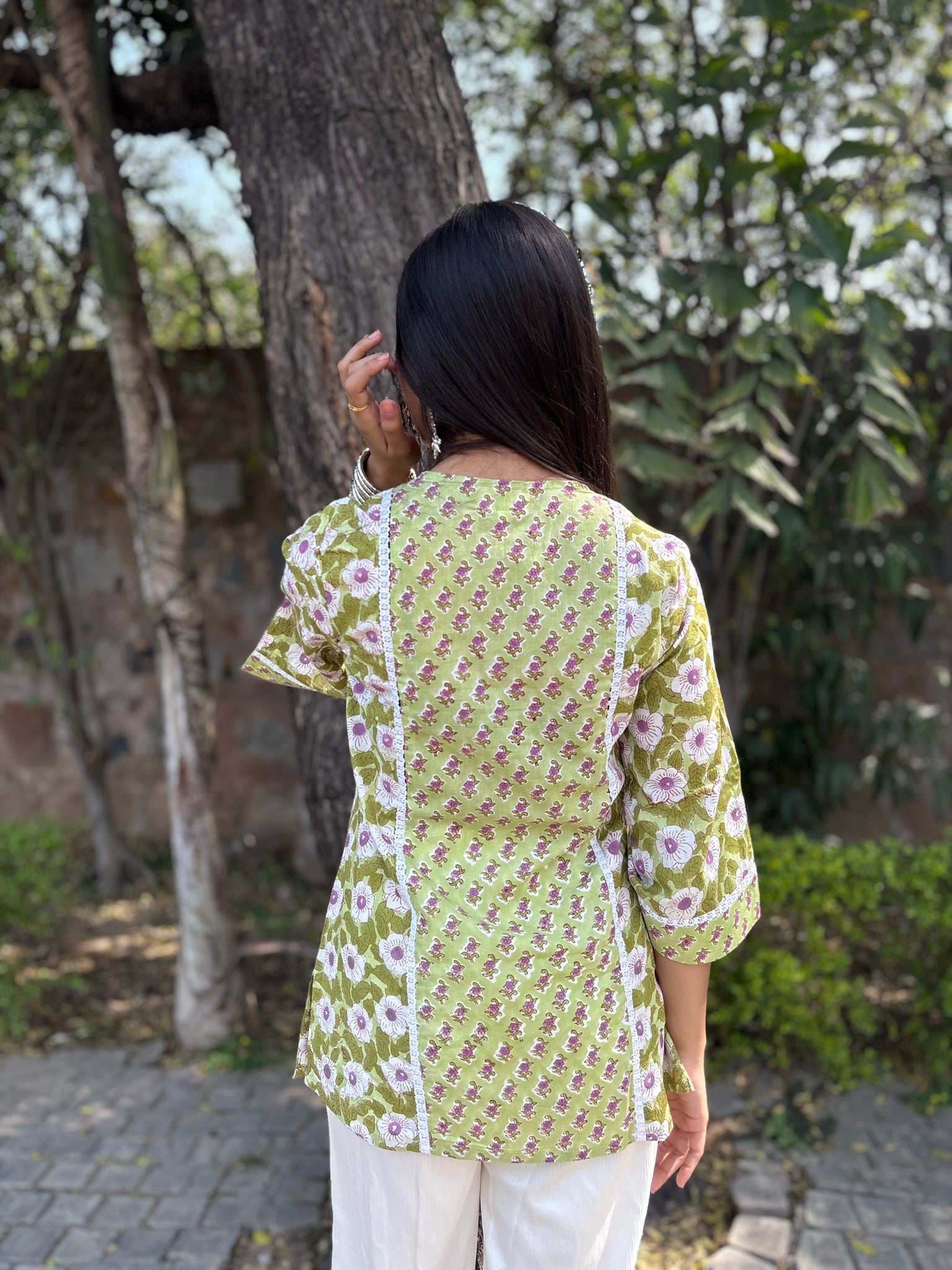 Sikkim Yoke Short Kurti