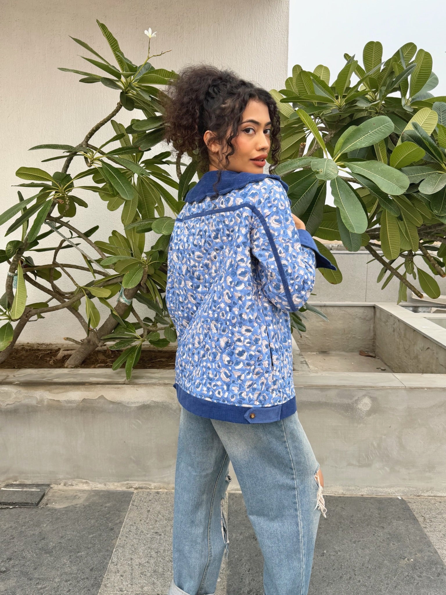 Concord Blue Corduroy Jacket