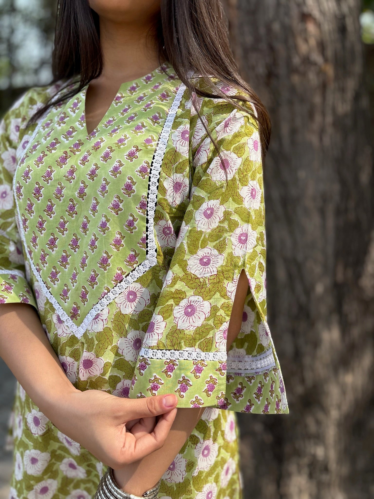 Sikkim Yoke Short Kurti