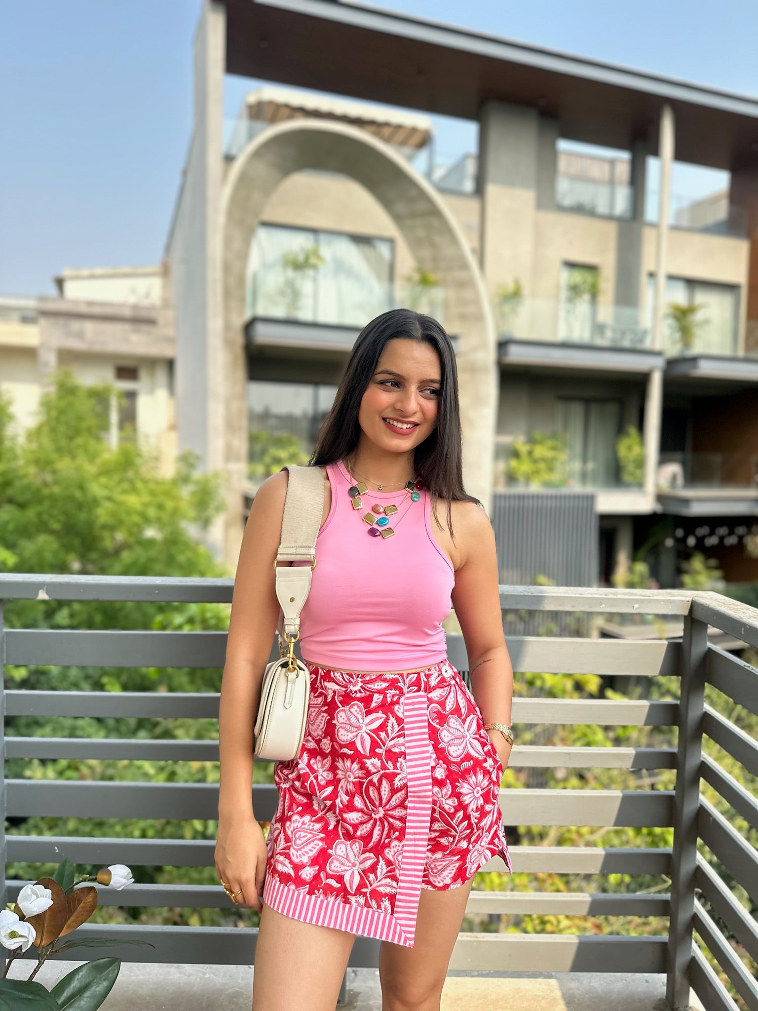 Gulnaar Bloom Skort