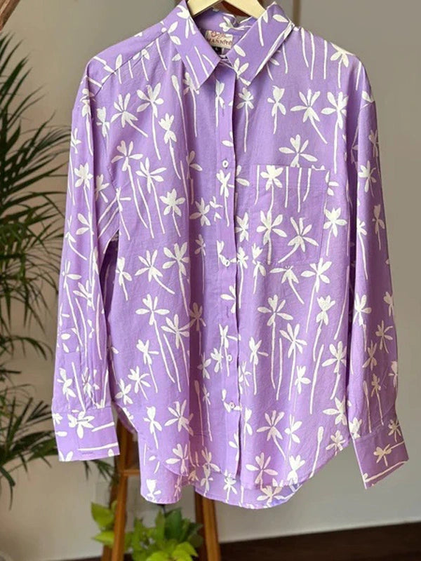 Timid Lavender Shirt