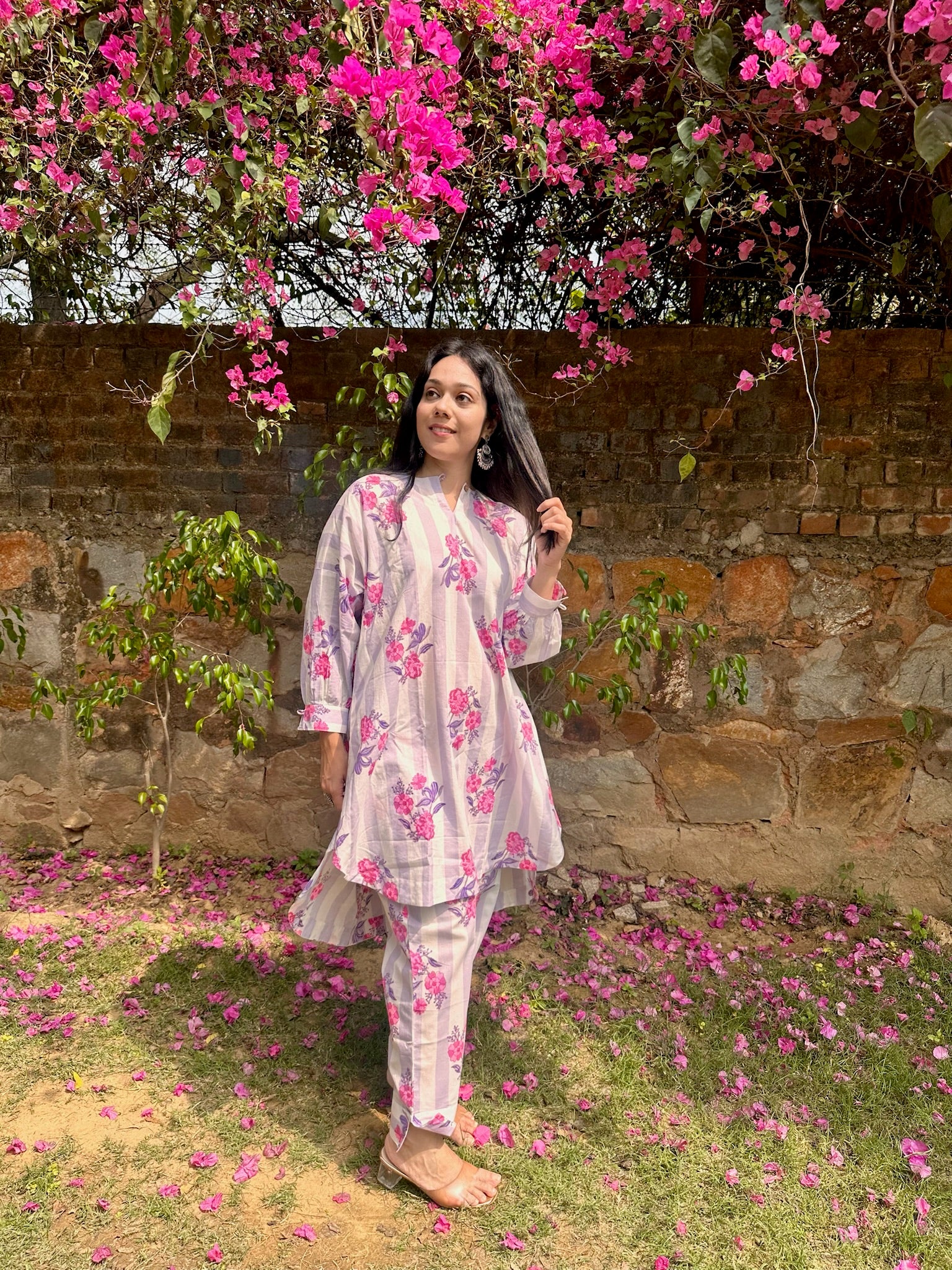 Boxy Murrey Co-ord Set