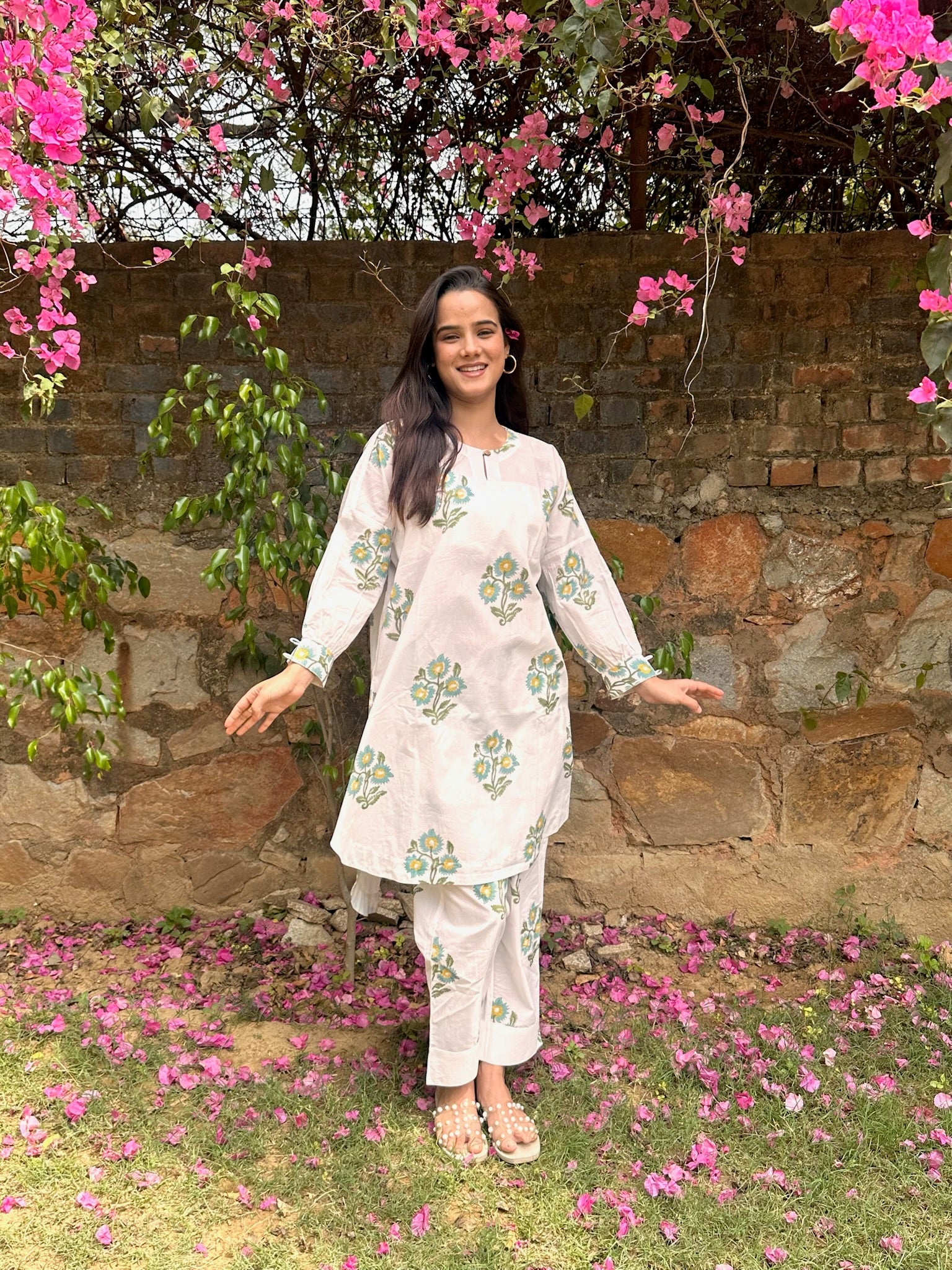 Boxy Turquoise Co-ord Set