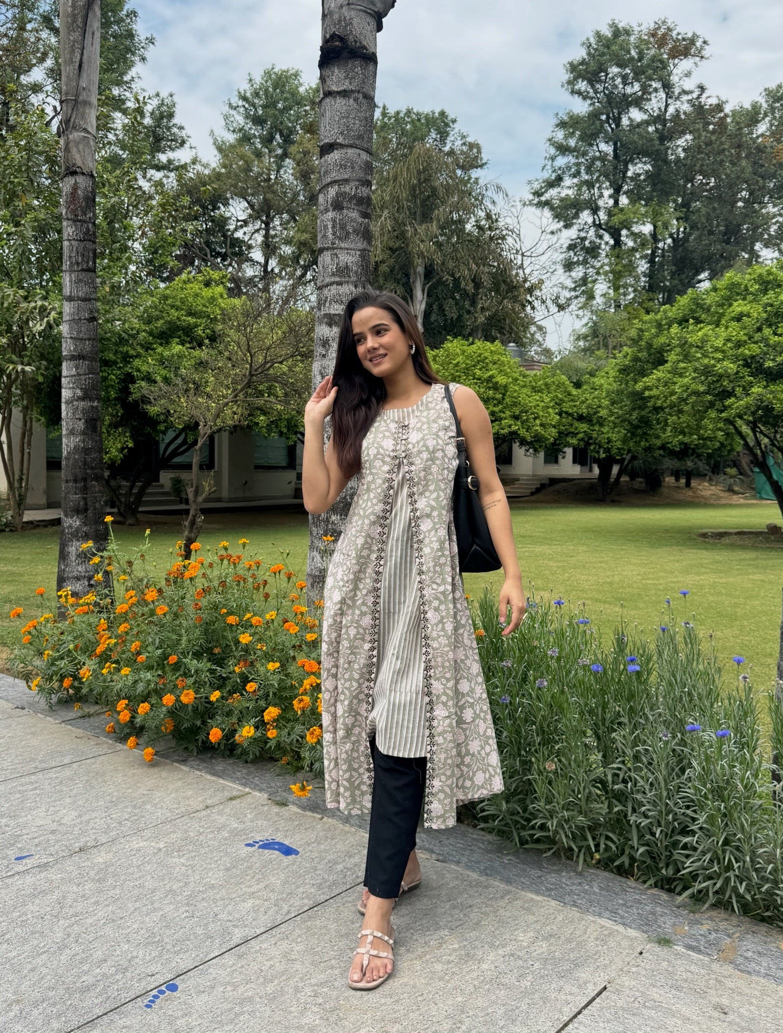 Chili Green Jacket Kurta Set