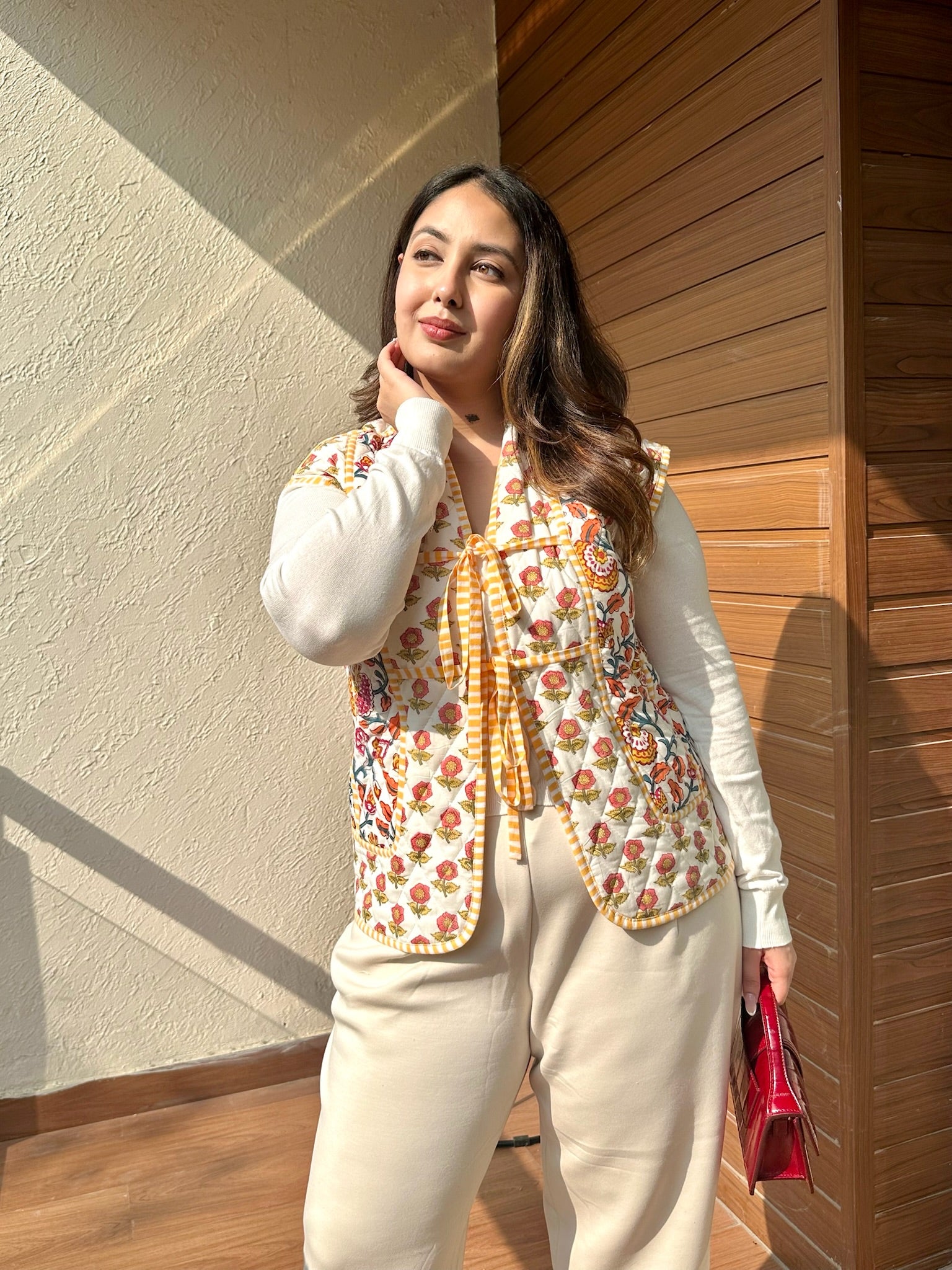 Confetti Mix Quilted Dual Jacket