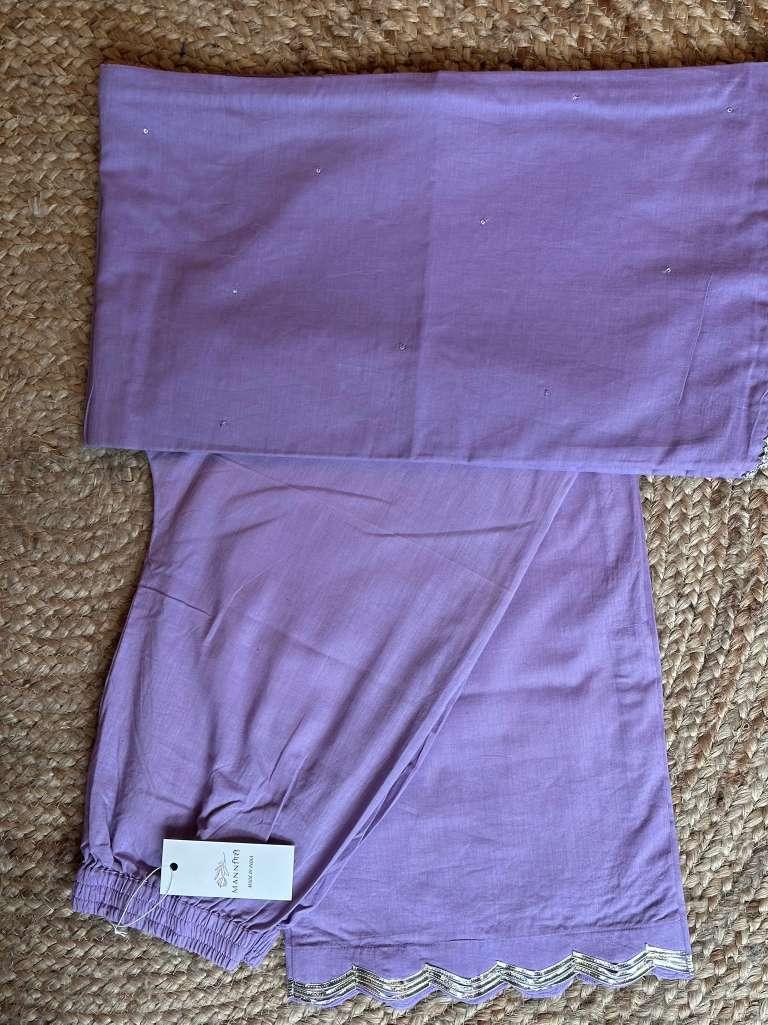 Light Lavender Pant - Mannगिरी