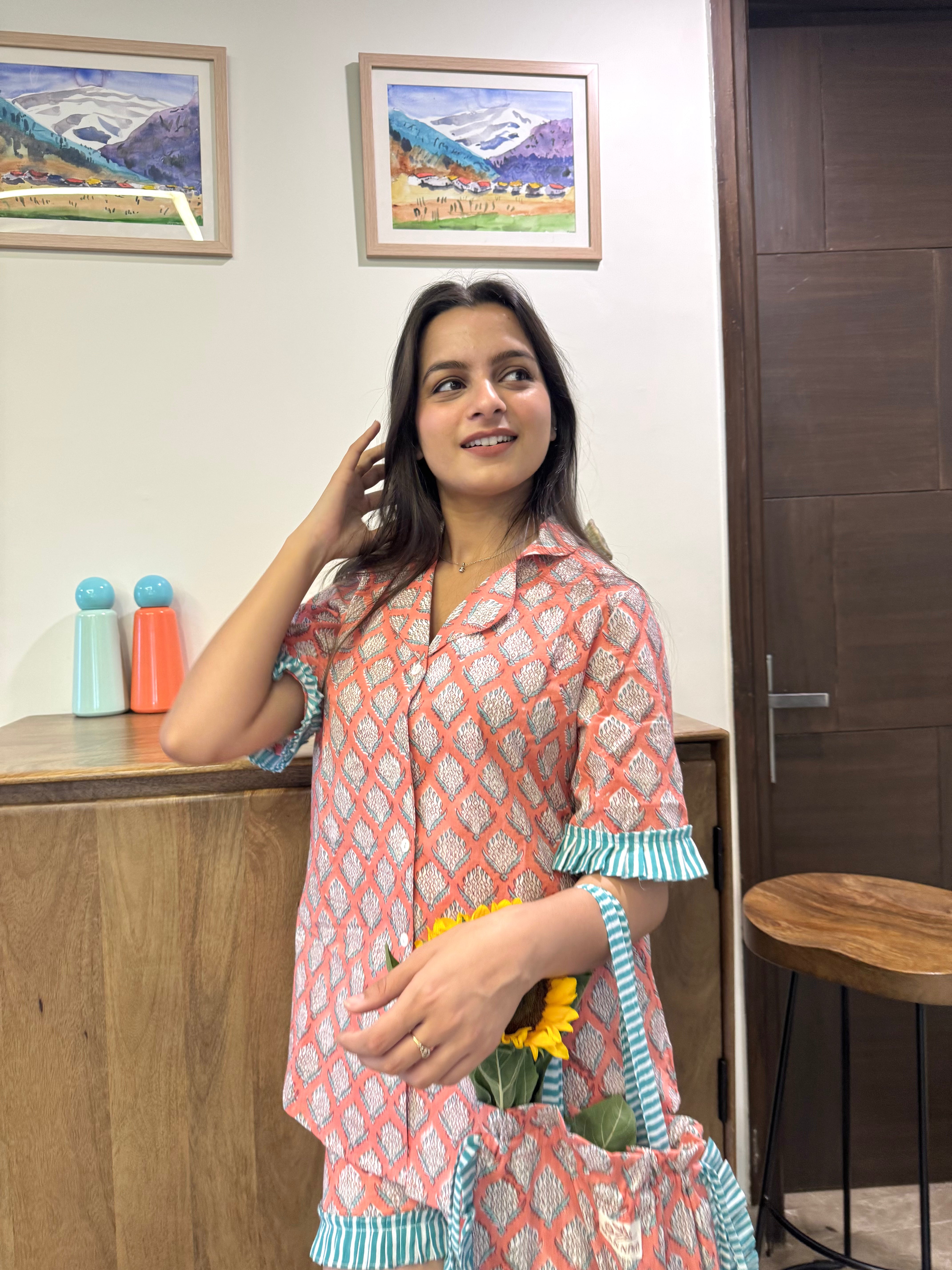 Nehar Resort Wear Shorts Set