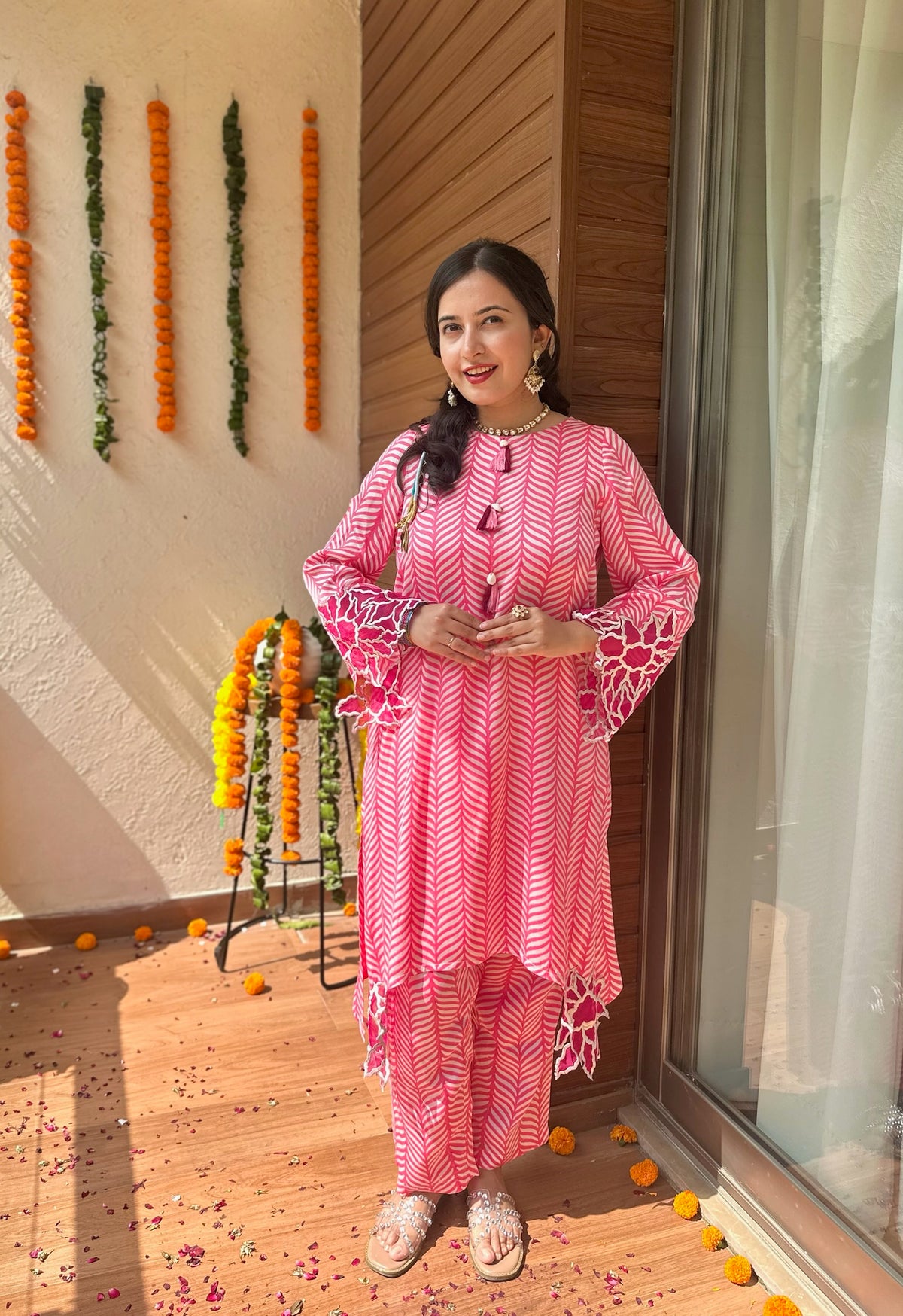 Pankhuri Modal Embroidery Set