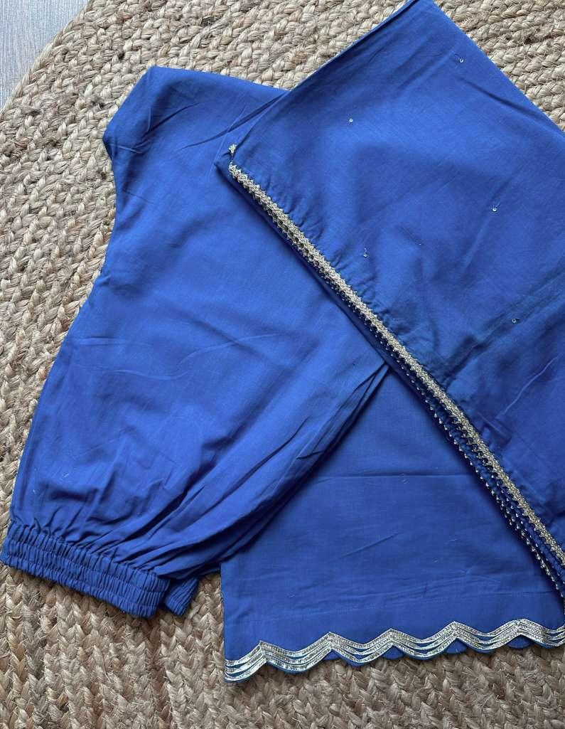 Sapphire Blue Pant - Mannगिरी