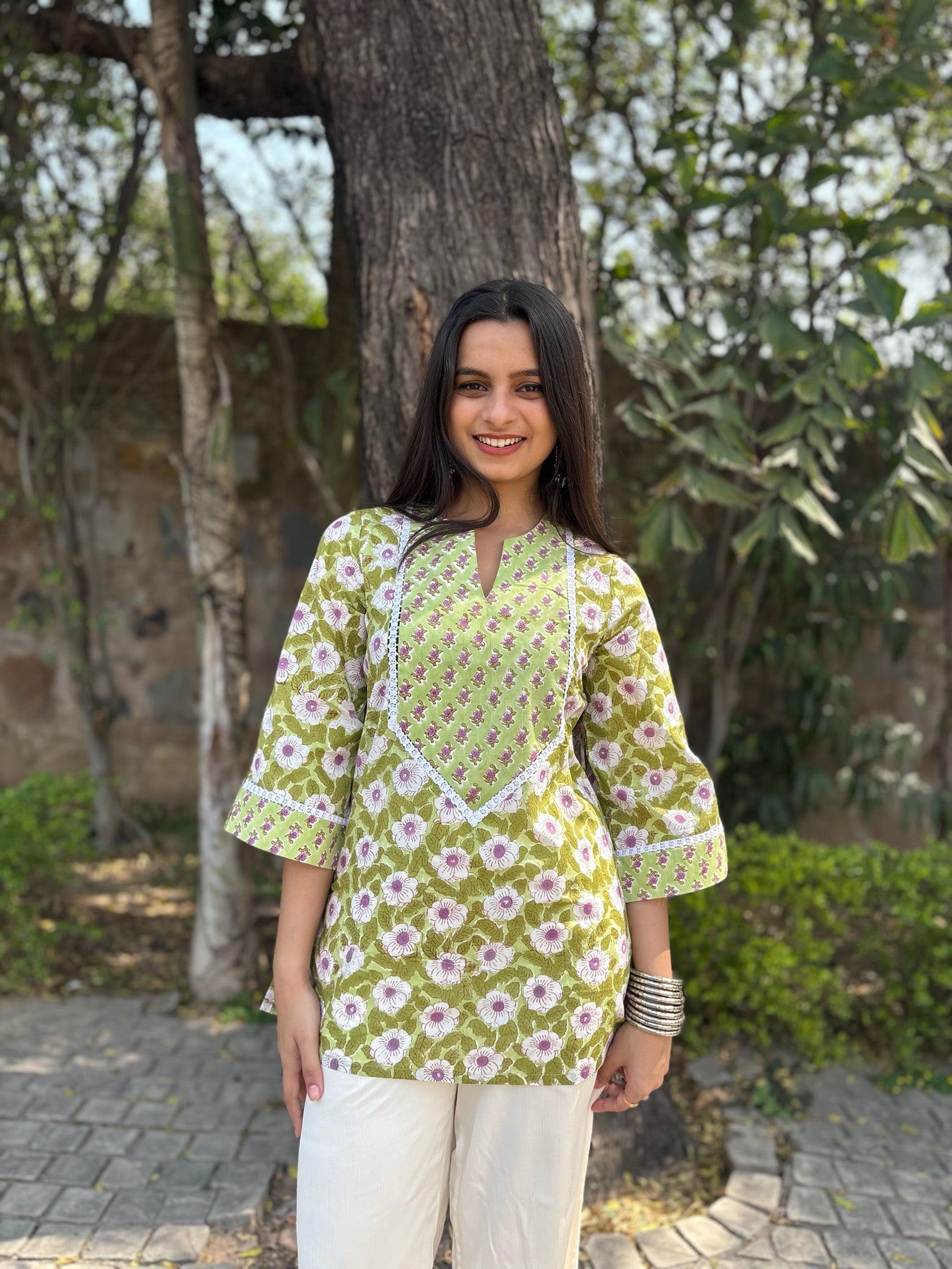 Sikkim Yoke Short Kurti
