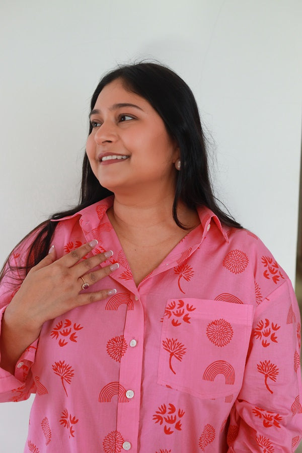 Summertime Pink Shirt