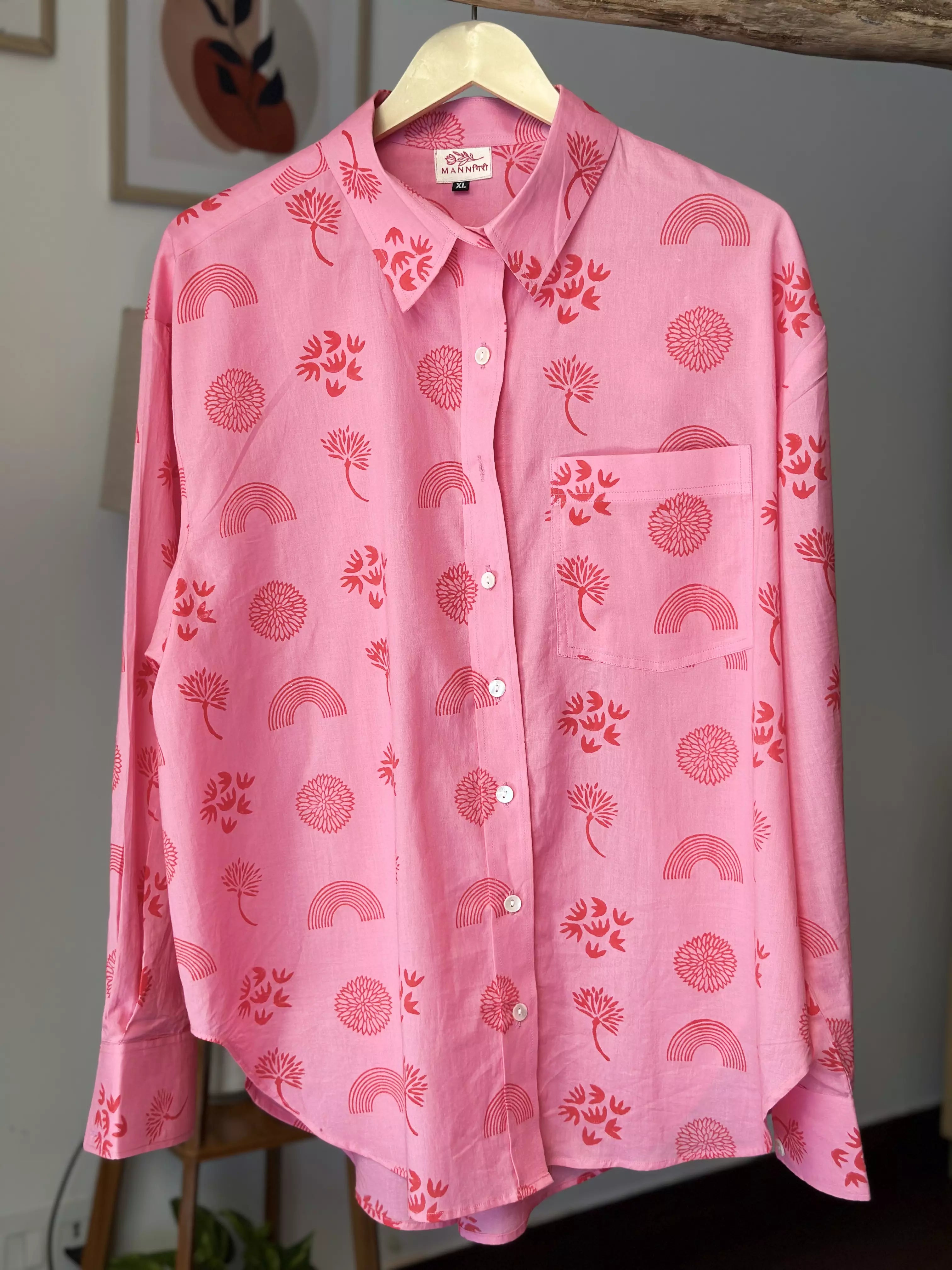 Summertime Pink Shirt